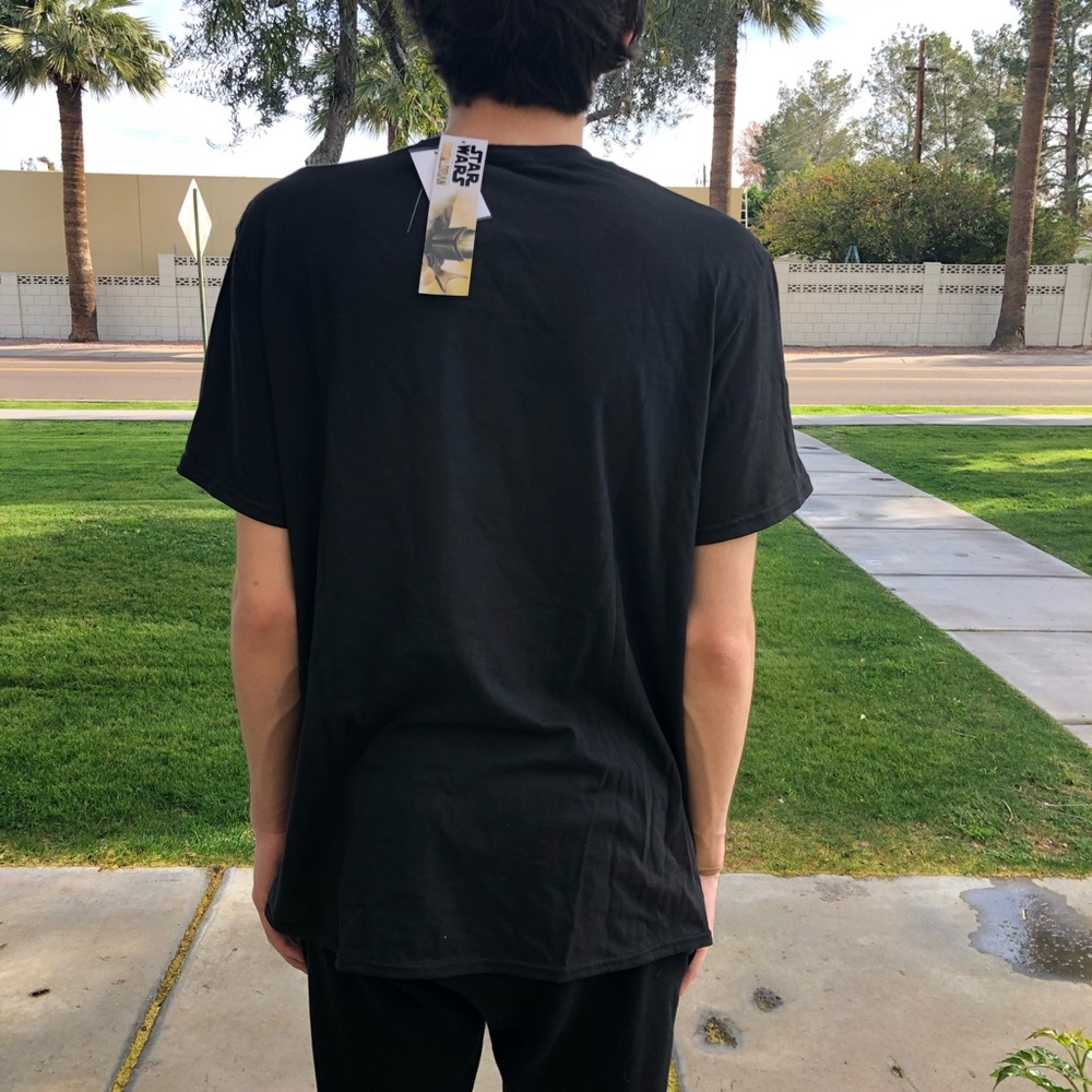 Star Wars NWT Baby Yoda T-shirt L - Picture 4 of 7